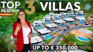 🏡 TOP 3 Villas in Spain up to € 350 000 Choose Best Property in Spain Buy Spanish Villa [upl. by Haland]