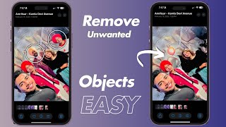 How to remove unwanted objects from any Photo in iPhone [upl. by Jamille]