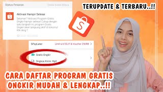 DFTR SKRG JG CARA MUDAH amp LENGKAP DAFTAR PROGRAM GRATIS ONGKIR SHOPEE UNTK PENJUAL ANTI GAGAL [upl. by Gelman308]