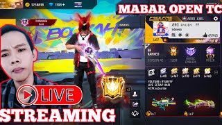 Live ff cr berhadiah dan mabar open tc push rank [upl. by Ankney]