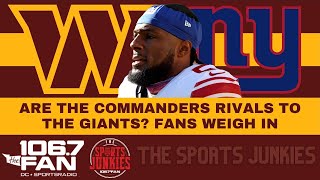 Kayvon Thibodeaux Says the commanders Are Not a Rival for the giants  Sports Junkies [upl. by Cartie]