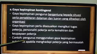 Siri ulangkaji Pengajian Perniagaan Penggal 2 pengurusangaya kepimpinan [upl. by Aizatsana]