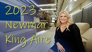 Luxury RV Video Tour  2023 Newmar King Aire [upl. by Wehttam62]