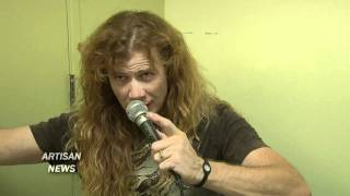 METALLICA MEGADETH SLAYER ANTHRAX SHARE quotEVILquot MOMENT ON BIG 4 DVD [upl. by Larkin]