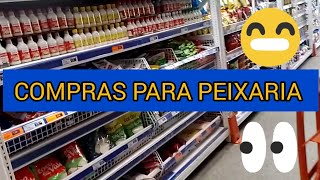 COMPRANDO MERCADORIAS PARA PEIXARIA [upl. by Essilevi]