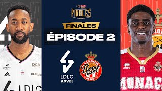 🔥 Épisode 2 bouillant entre Lyon Villeurbanne et Monaco  Résumé Playoffs 20212022  LNB Officiel [upl. by Naahs]