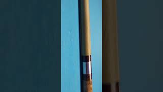 Helmstetter pool cue  Roll test on a pool table [upl. by Dorman]