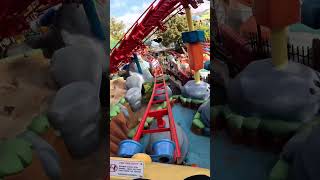 Disneyland Chip n Dales GADGET Coaster Ride Video [upl. by Havens]