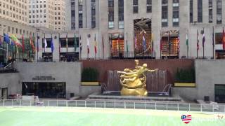 Rockfeller Center New York e Osservatorio del Top of The Rock [upl. by Sternlight]