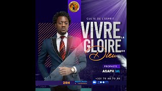 VIVRE LA GLOIRE DE DIEU JOUR 3 AVEC LE PROPHETE ASAPH ML [upl. by Atekan]