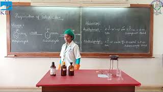 PREPARATION OF SALICYLIC ACID FROM METHYL SALICYLATE [upl. by Llenal]