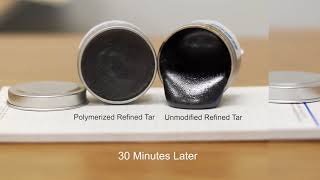 Polymerized Refined Tar vs Unmodified Refined Tar [upl. by Bernat356]