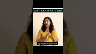 GSET Exam Pattern By Shyamal Vyas Raval [upl. by Glennie]