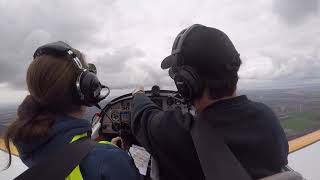 FULL PPL STUDENT LESSON PREPARATORY LANDING WITH TEXTMATHATC COCKPIT FOOTAGE TIMELAPSED [upl. by Ssac]