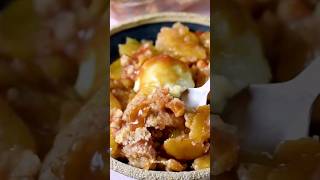 The Best Vegan amp GlutenFree APPLE CRISP no Oats Required [upl. by Echo]