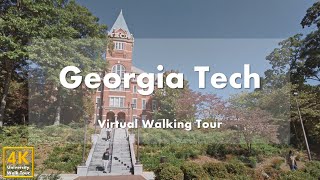 Georgia Institute of Technology Part 1  Virtual Walking Tour 4k 60fps [upl. by Jola814]