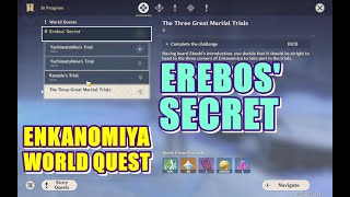 Erebos Secret World Quest  Genshin Impact [upl. by Icyac]