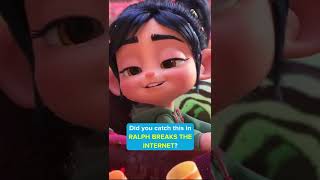 Did you catch this in RALPH BREAKS THE INTERNET [upl. by Acsirp281]