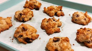 EASY amp CRISPY Cornflake Raisin Cookies Sweet Salty amp No Chill Time [upl. by Latsyc414]