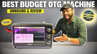 Best OTG Machine For Kitchen  Marq 33 Litres OTG  Unboxing and Review 🔥 [upl. by Ahsillek]