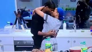 BBNAIJA  Neo and Vee kiss [upl. by Ynnol]