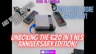 Nintendo 620 Games in 1 Retro Entertainment System Unboxing And Gameplay [upl. by Velleman]