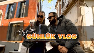 AYVALIK GÜNLÜK VLOG1  İLGİNÇ MEKAN KRAFT  TARİHİ AYVALIK SOKAKLARI  KÖŞEBAŞI KAHVE DÜKKANI [upl. by Naux]