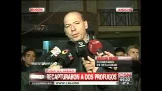 C5N  FUGA EN EZEIZA RECAPTURARON A DOS PROFUGOS [upl. by Attaynik]