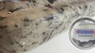 Tenax Titanium Ex Clear on 2cm Granite [upl. by Ainattirb]