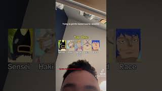 Trying to get lowest bounty possible TikTok filter fliter onepiece anime [upl. by Uwton]