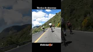 Como bajar en bicicleta de ruta [upl. by Ainahpets417]