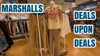 MARSHALLS FALL TRENDS DEALS  SHOP WITH ME CLOTHINGS HANDBAGS AND MORE [upl. by Slyke]