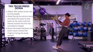 TRX Tricep Press Down [upl. by Walsh]