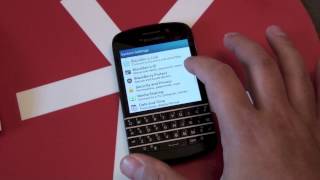 How to unlock your BlackBerry Q10 [upl. by Namus]