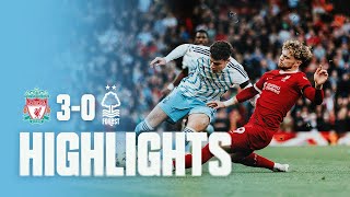 HIGHLIGHTS  LIVERPOOL 30 NOTTINGHAM FOREST  PREMIER LEAGUE [upl. by Domenico428]