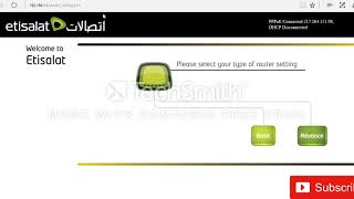 how to show etisalat wifI password [upl. by Elleneg]