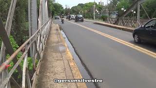 COMEÇOU A CHEIA NO RIO MOGI GUAÇÚ PORTO FERREIRA SP [upl. by Irakuy]