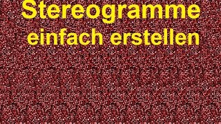 3D Stereogramm erstellen So gehts [upl. by Annaegroeg]