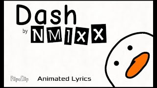 Dash  NMIXX Lyrics video  engkor [upl. by Dona]