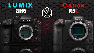 Panasonic LUMIX GH6 vs Canon EOS R5C [upl. by Nwotna]