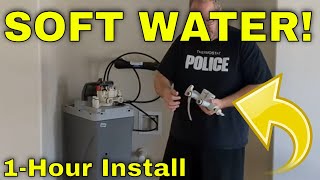 Soft Water System Installation Easy Soft Water How To [upl. by Vitalis]