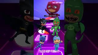 PJ Mask Catboy vs Owlette Exe vs Gekko Exe x Coffin Dance  Tiles Hop song trending shorts [upl. by Bremen]