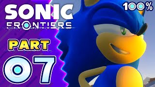 Sonic Frontiers Walkthrough Part 7 ◎ 100 ◎ PS5 PS4 Ares Island [upl. by Zarger]