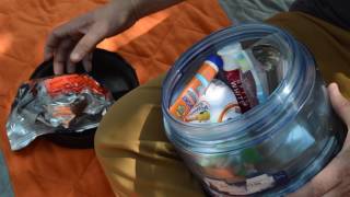 Repackaging Food for a Backpacking Trip Leave No Trace Skills Series [upl. by Dunc]