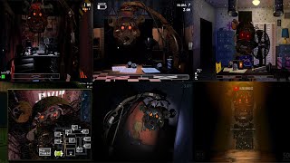 FNaF Movie Torture Freddy in different FNaF Games FNaF Mods [upl. by Roskes]