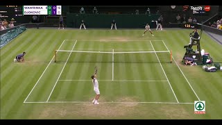 Novak Djokovic vs Stan Wawrinka Match Highlights Wimbledon [upl. by Annabell293]