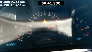 W210 E220 CDI 0220 Acceleration [upl. by Labaw]