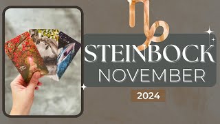 ♑️STEINBOCK⭐️Neuanfang amp SelbstLiebe ⭐️NOVEMBER2024 [upl. by Eldoree]