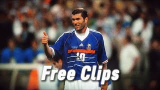 Zinedine Zidane free clips for edit 1080p HD RARE CLIPS [upl. by Jaban]