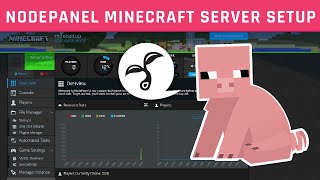 Setting up a Minecraft Server with NodePanel  Start to Finish [upl. by Bittencourt]